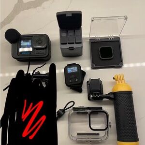 GoPro Black and Yellow Action Camera Kit